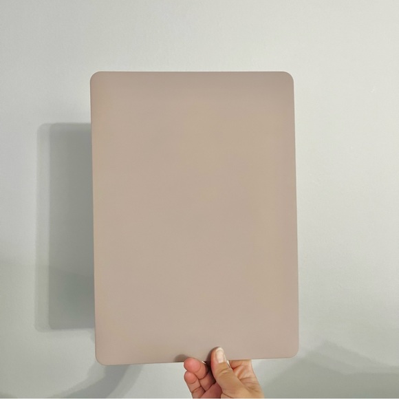 NWOT Unused Light Pink Blush Hardcase Laptop Cover w Keyboard Cover 12x8.5 In - Picture 7 of 8